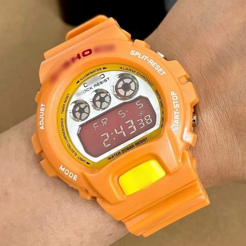 G-SHOCK DW6900 BNB Fit Digital Sports Watch – Glass Crystal Face, Unisex, 48 Colors