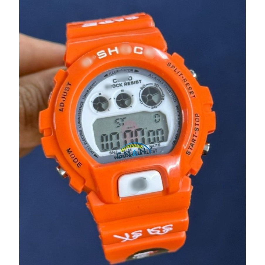 G-SHOCK DW6900 BNB Fit Digital Sports Watch – Glass Crystal Face, Unisex, 48 Colors