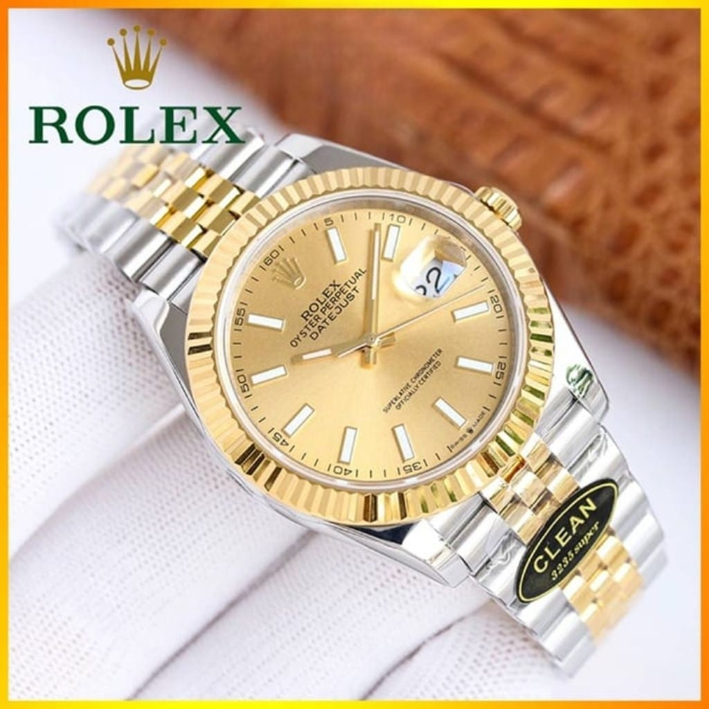 Rolex Datejust 36mm Oystersteel Men's Automatic Watch – Silver Stainless Steel