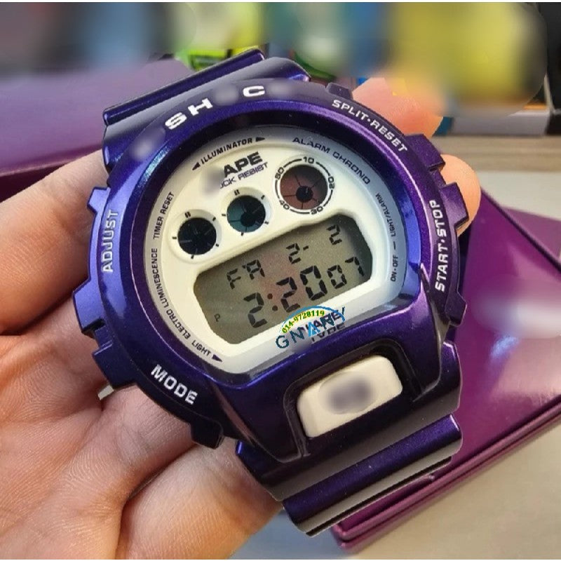G-SHOCK DW6900 BNB Fit Digital Sports Watch – Glass Crystal Face, Unisex, 48 Colors