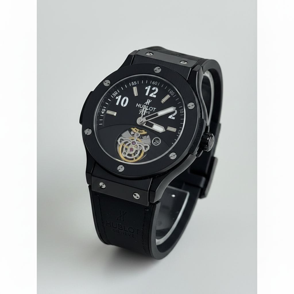 GA2100 Full Black Mod Men's Fashion Watch – Premium AP Style Luxury Design