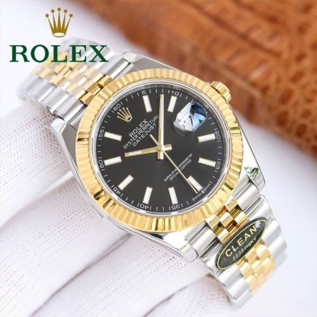 Rolex Datejust 36mm Oystersteel Men's Automatic Watch – Silver Stainless Steel