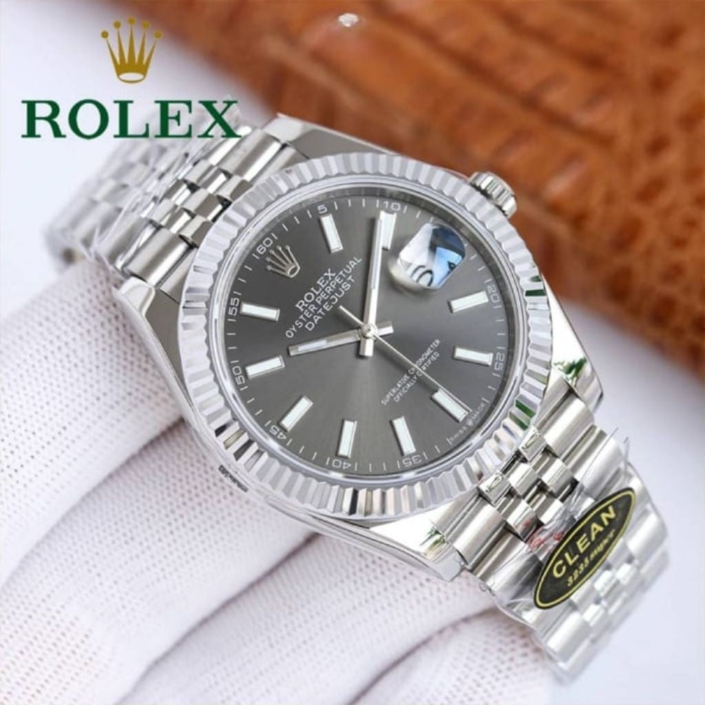 Rolex Datejust 36mm Oystersteel Men's Automatic Watch – Silver Stainless Steel