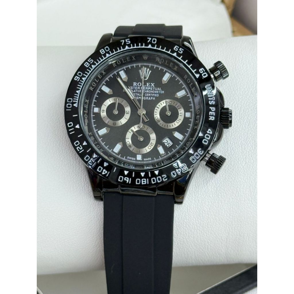 Men's Japan Movement Stainless Steel Watch – Date, Glow in the Dark & Mineral Glass