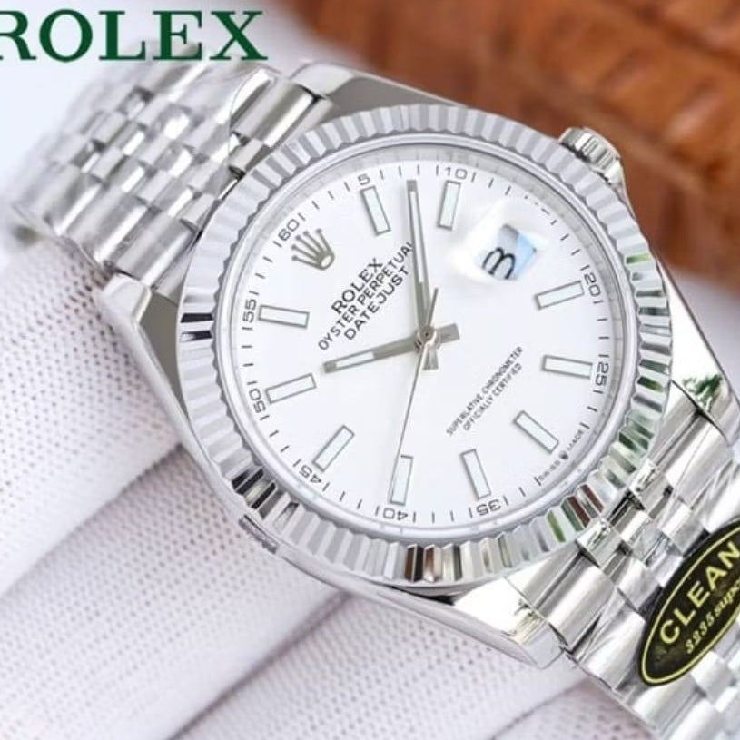 Rolex Datejust 36mm Oystersteel Men's Automatic Watch – Silver Stainless Steel