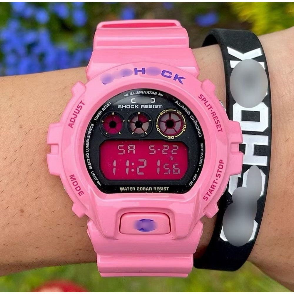 G-SHOCK DW6900 BNB Fit Digital Sports Watch – Glass Crystal Face, Unisex, 48 Colors