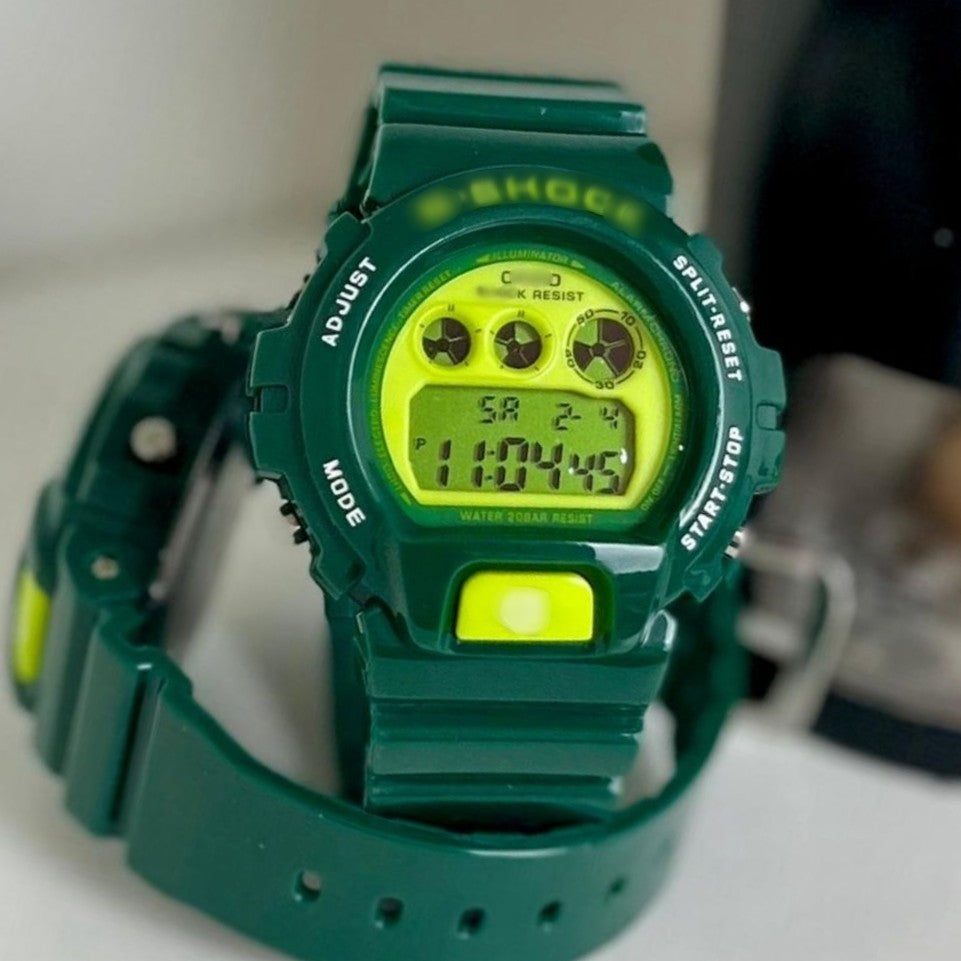 G-SHOCK DW6900 BNB Fit Digital Sports Watch – Glass Crystal Face, Unisex, 48 Colors