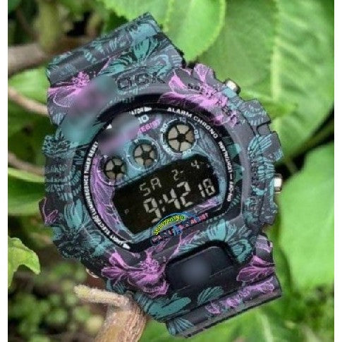 G-SHOCK DW6900 BNB Fit Digital Sports Watch – Glass Crystal Face, Unisex, 48 Colors