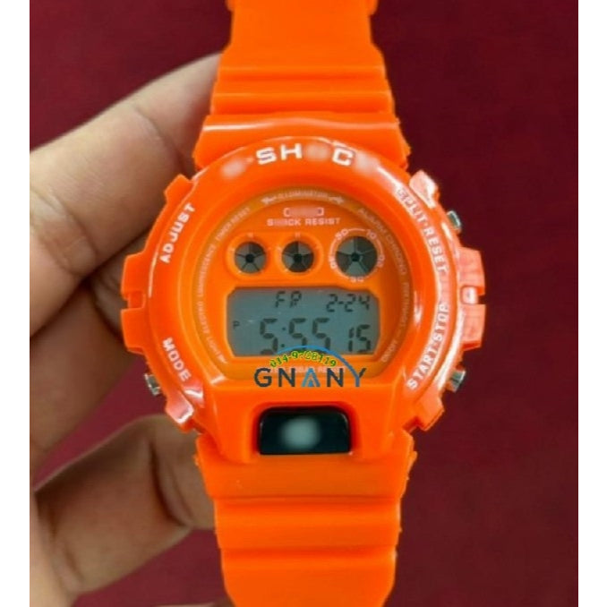 G-SHOCK DW6900 BNB Fit Digital Sports Watch – Glass Crystal Face, Unisex, 48 Colors