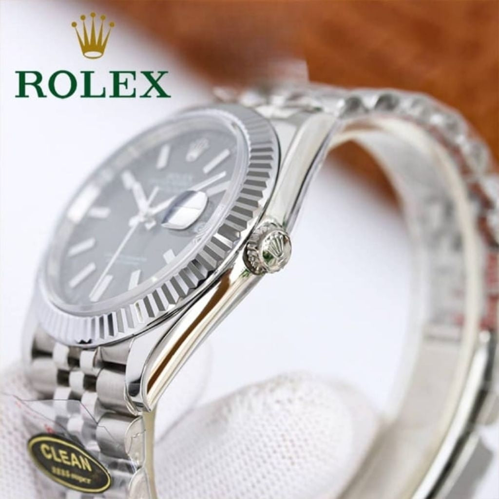 Rolex Datejust 36mm Oystersteel Men's Automatic Watch – Silver Stainless Steel