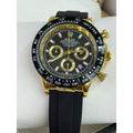 Men's Japan Movement Stainless Steel Watch – Date, Glow in the Dark & Mineral Glass