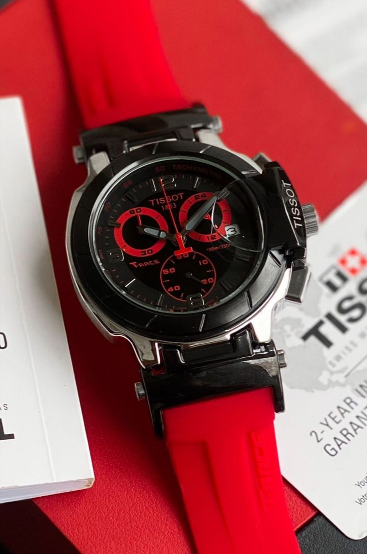 Tissot T-Race 1853 Chronograph Men’s Watch | Red |