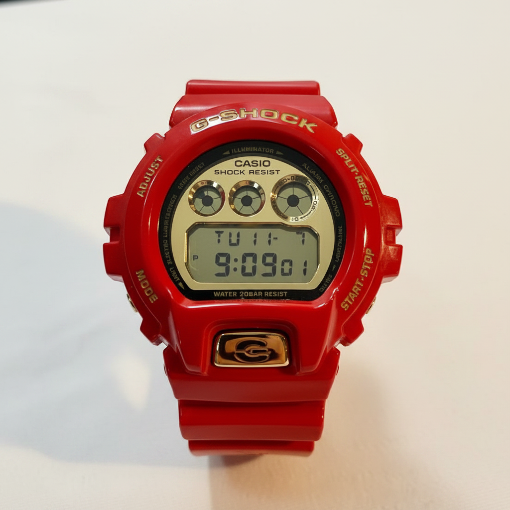 Casio G-Shock DW6900 Auto Light Digital Watch for Men & Women – Shock & Water Resistant Sport Watch