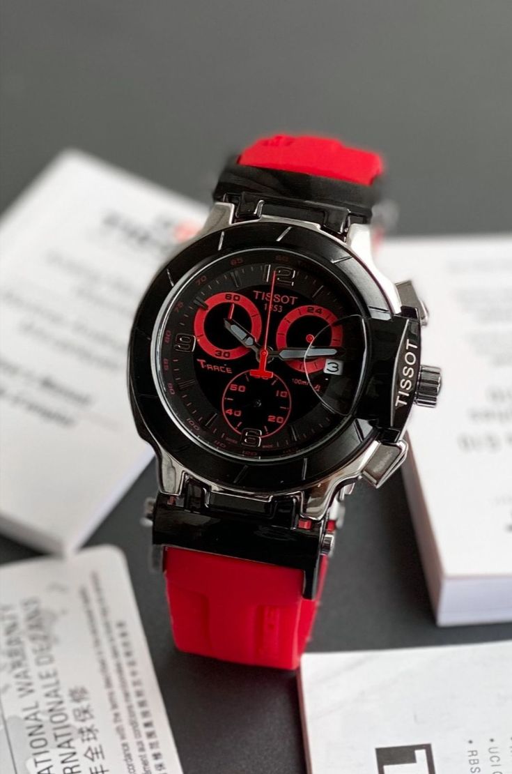 Tissot T-Race 1853 Chronograph Men’s Watch | Red |