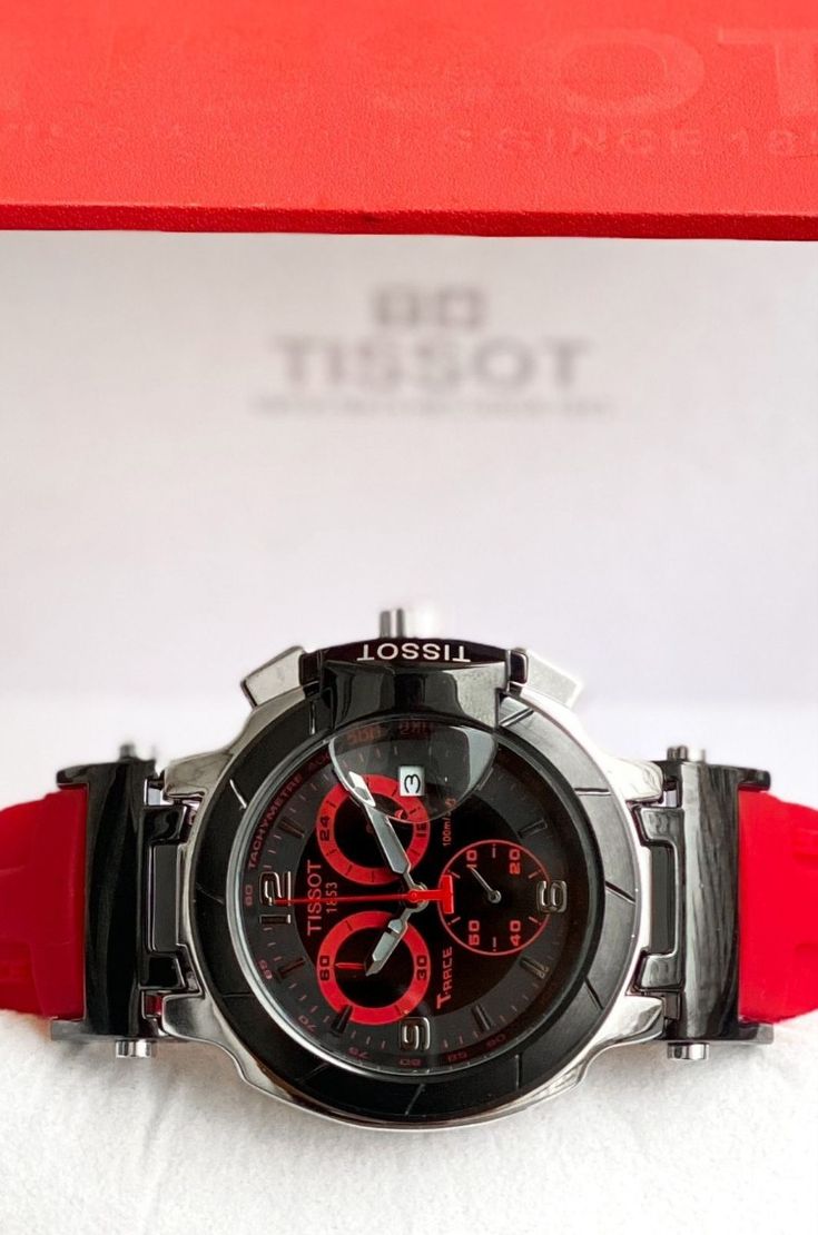 Tissot T-Race 1853 Chronograph Men’s Watch | Red |