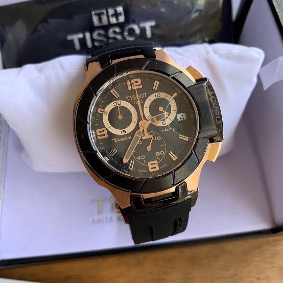 Tissot T-Race 1853 Rose Gold Chronograph Men’s Watch –  Quartz