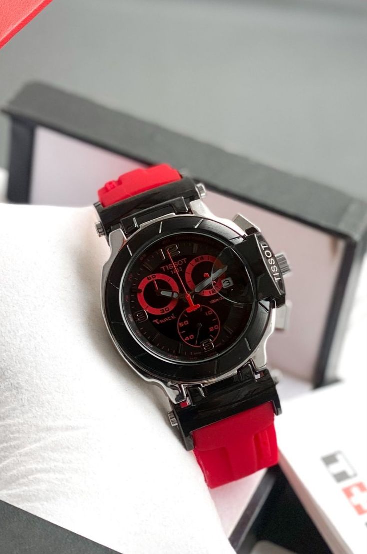 Tissot T-Race 1853 Chronograph Men’s Watch | Red |