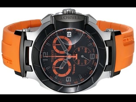 Tissot T-Race 1853 Orange Chronograph Watch For Men