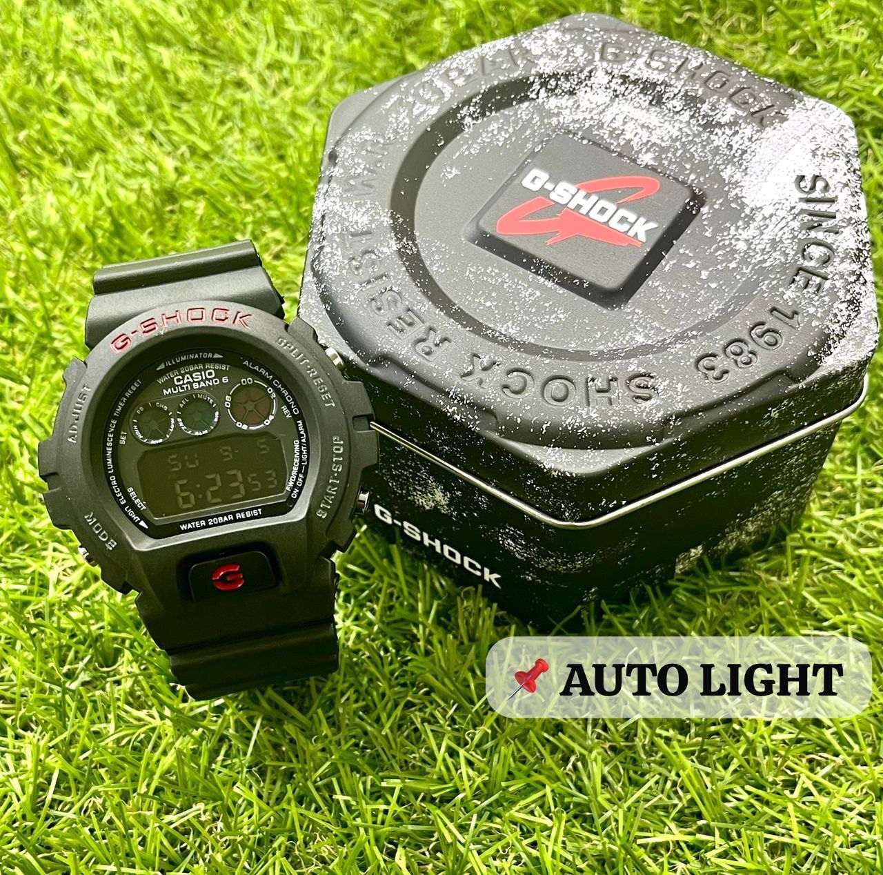 Casio G-Shock DW6900 Triple Graph Watch for Men & Women – Auto Light | Iconic Streetwear Digital Watch