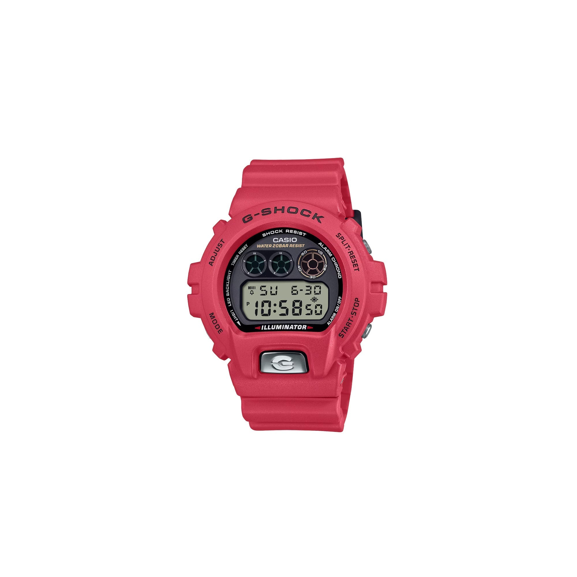 Casio G-Shock DW6900 Triple Graph Auto Light Watch for Men & Women – 200M Water Resistant