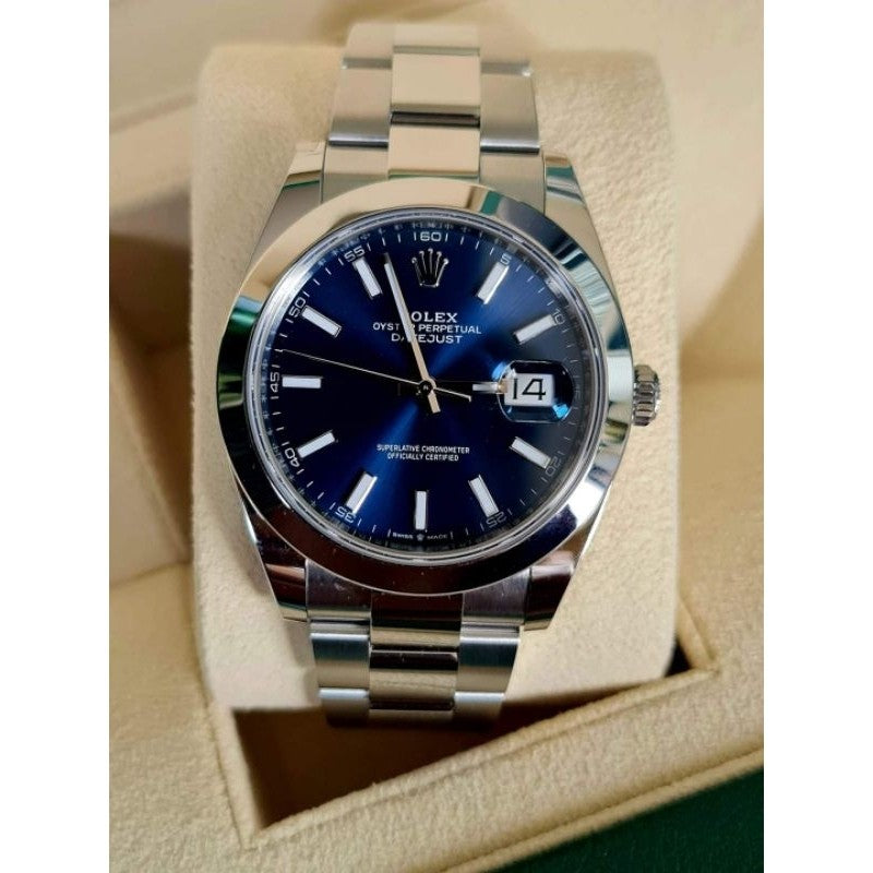 Rolex Oyster Perpetual Datejust Men's Automatic Watch 40mm | 904L Oystersteel | Ceramic Bezel | Date Display